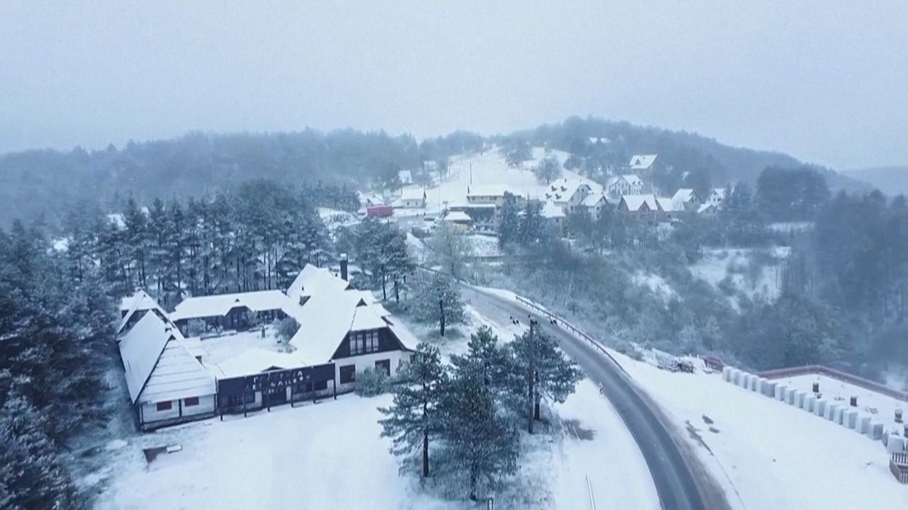 Wetter-Chaos auf dem Balkan: Auf Sommerhitze folgt Wintereinbruch