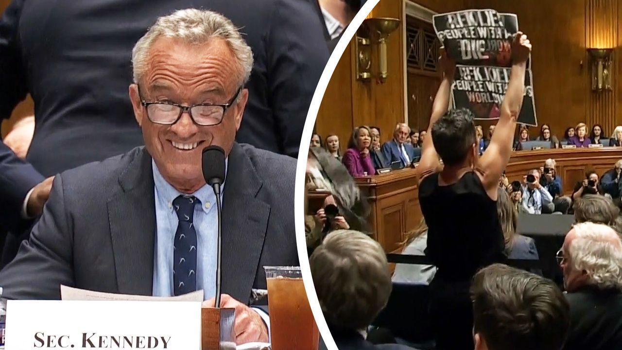 Lautstarke Proteste im US-Senat: Kennedy wegen Impfpolitik unter Druck