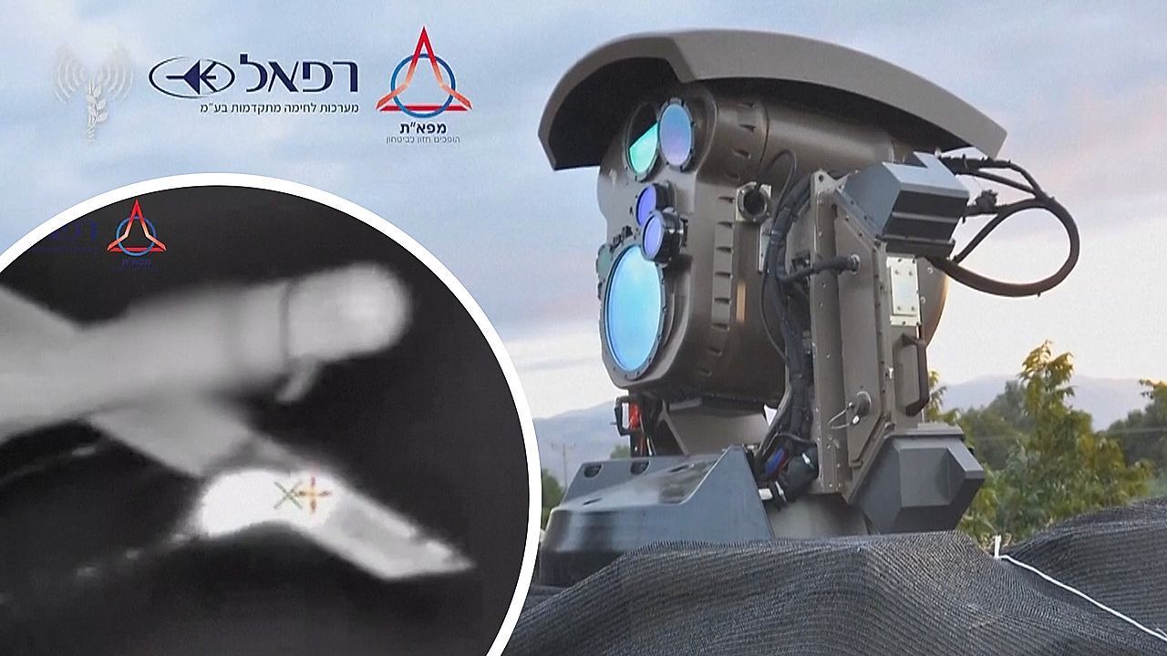 Erstmals im Kampf eingesetzt: Israel zerstört Drohnen mit Laser