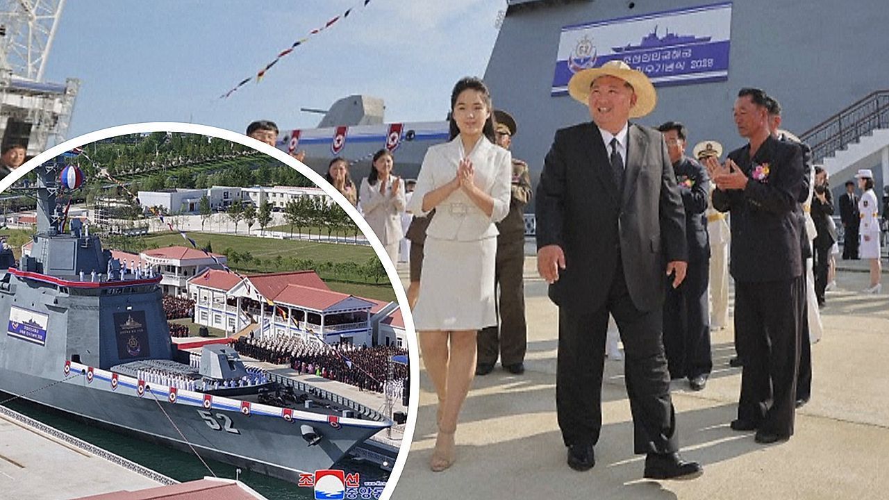After disaster at launch: North Korea re-commissions capsized destroyer