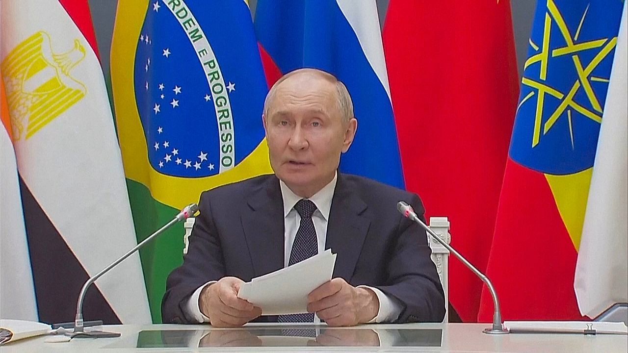 BRICS-Gipfel in Rio: Putin wirbt virtuell für neue Weltordnung