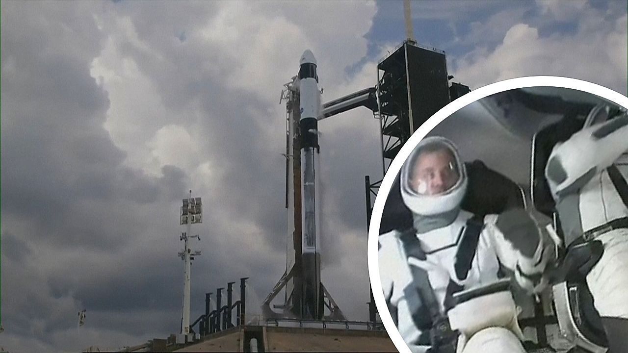 In nur 15 Stunden: Neue ISS-Crew mit SpaceX angekommen