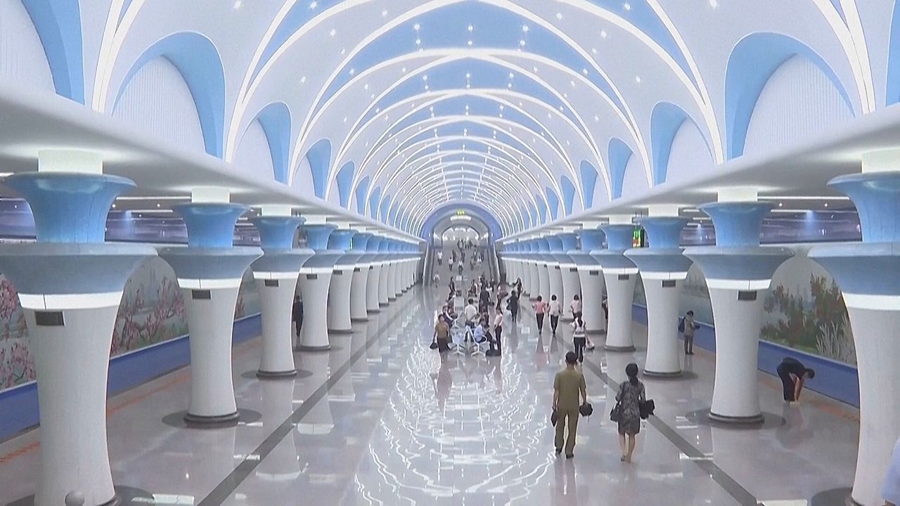 Nordkoreas Untergrund: Mehrere Metrostationen in Pjöngjang modernisiert