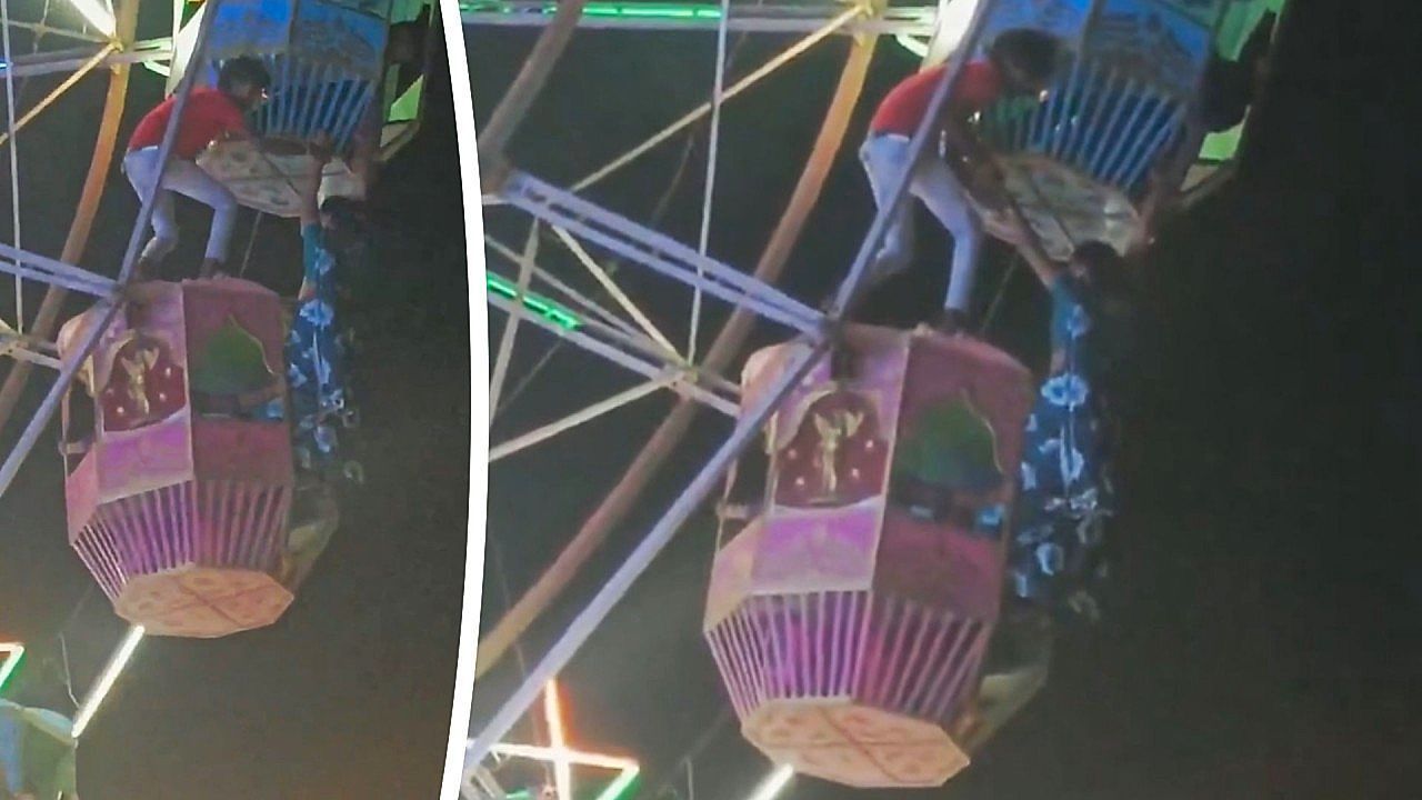 Besucherin fällt aus Riesenrad: Dramatische Rettung im Vergnügungspark