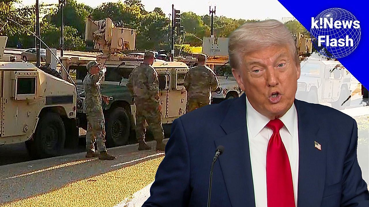 k!News-Woche: Trump droht Putin, Waldbrände in Europa, Gewalt in Serbien