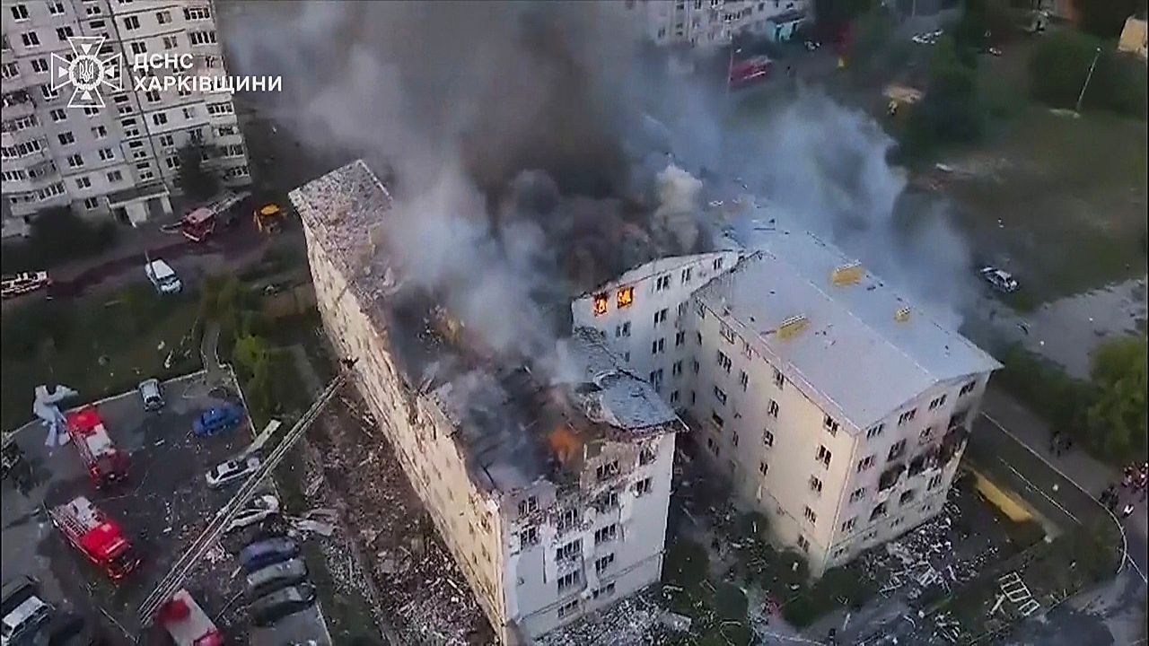 Russischer Angriff auf Charkiw: Fünf Tote, darunter zwei Kinder