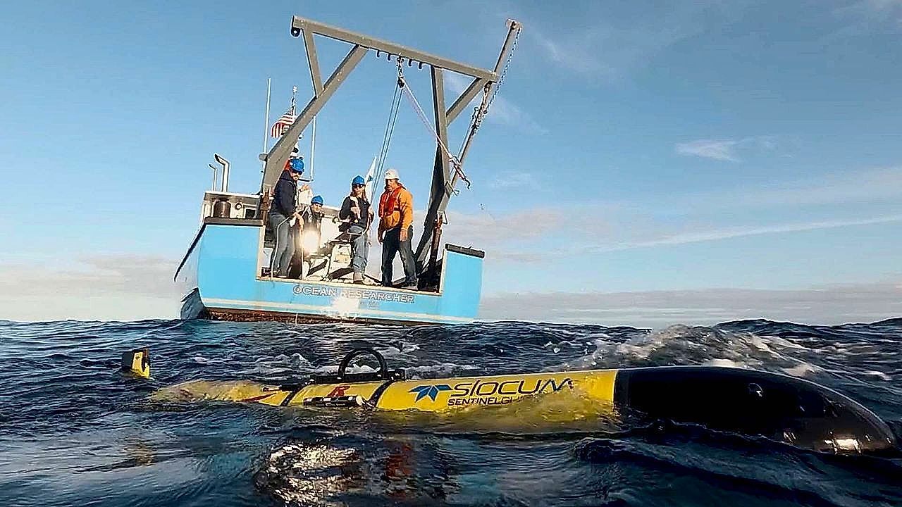 Autonomous underwater robot sub launched on mission to uncover ocean secrets