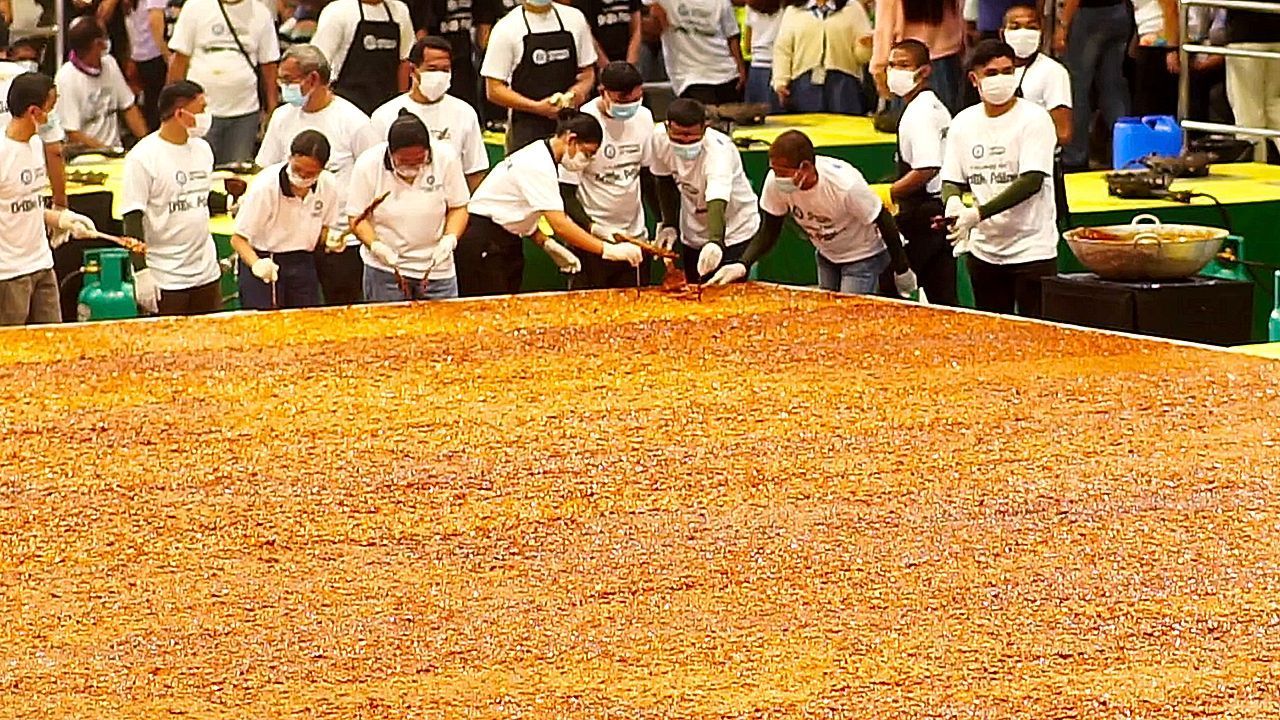 Province of Philippines earns Guinness World Record for world's largest nut brittle
