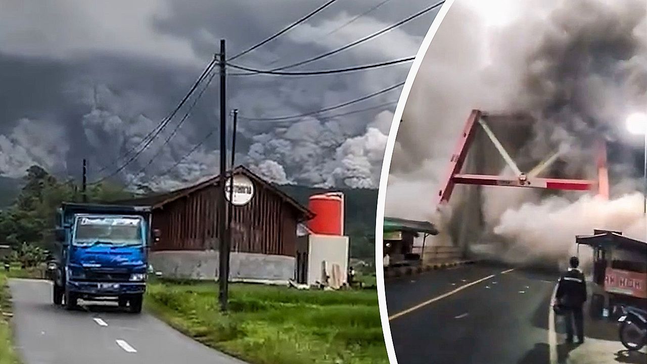 Vulkan Semeru ausgebrochen: Hunderte Menschen auf Java evakuiert