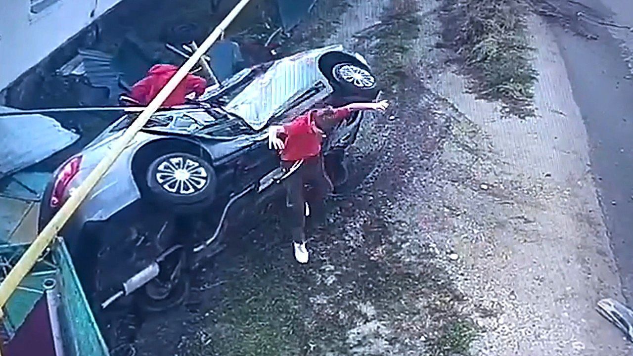 High-speed-car-crash-accident-caught-on-camera-reveals-teenage-drivers