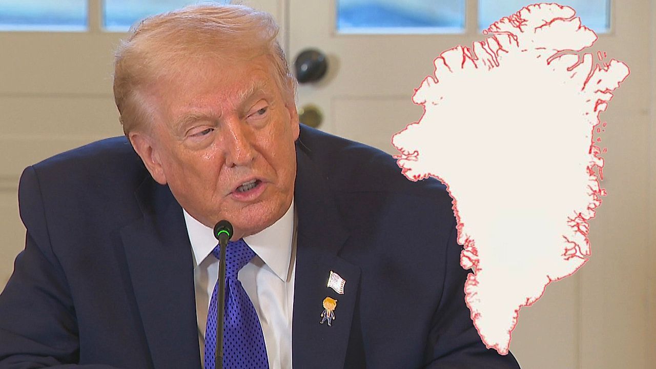 Video: Neue Drohungen: Trump will Grönland – auch „auf die harte Tour“