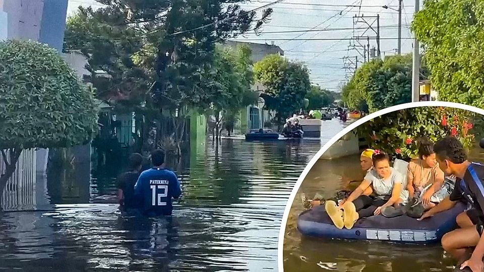 Rekordhochwasser in Kolumbien: 120.000 Menschen durch Fluten vertrieben