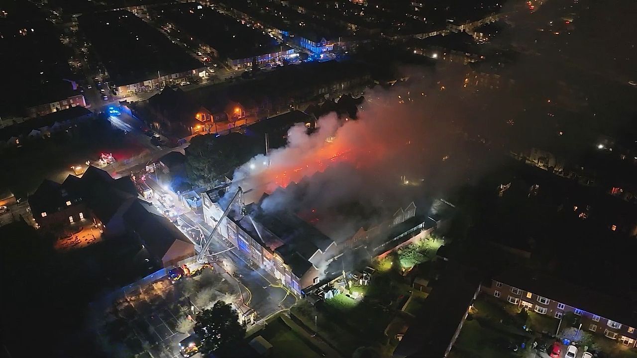 Video: Man fined for flying drone over active fire in UK in 'first conviction of its kind'