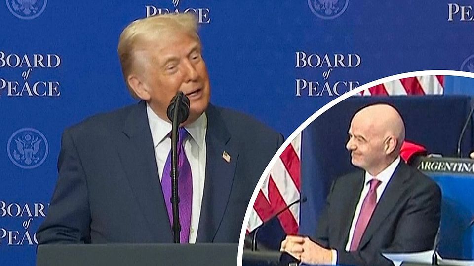 Erste Sitzung des Friedensrates: Trump verspricht Fifa-Geld für Gaza