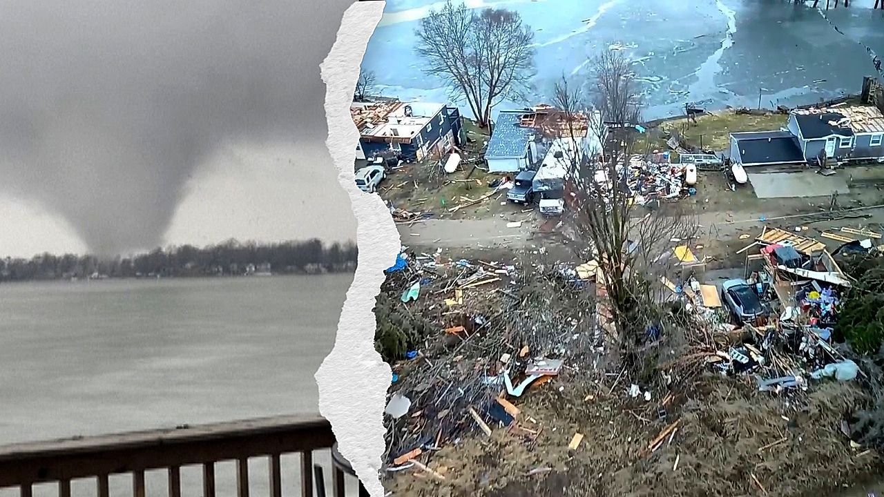 18 tornadoes in four days: Drone videos reveal scale of destruction in Michigan