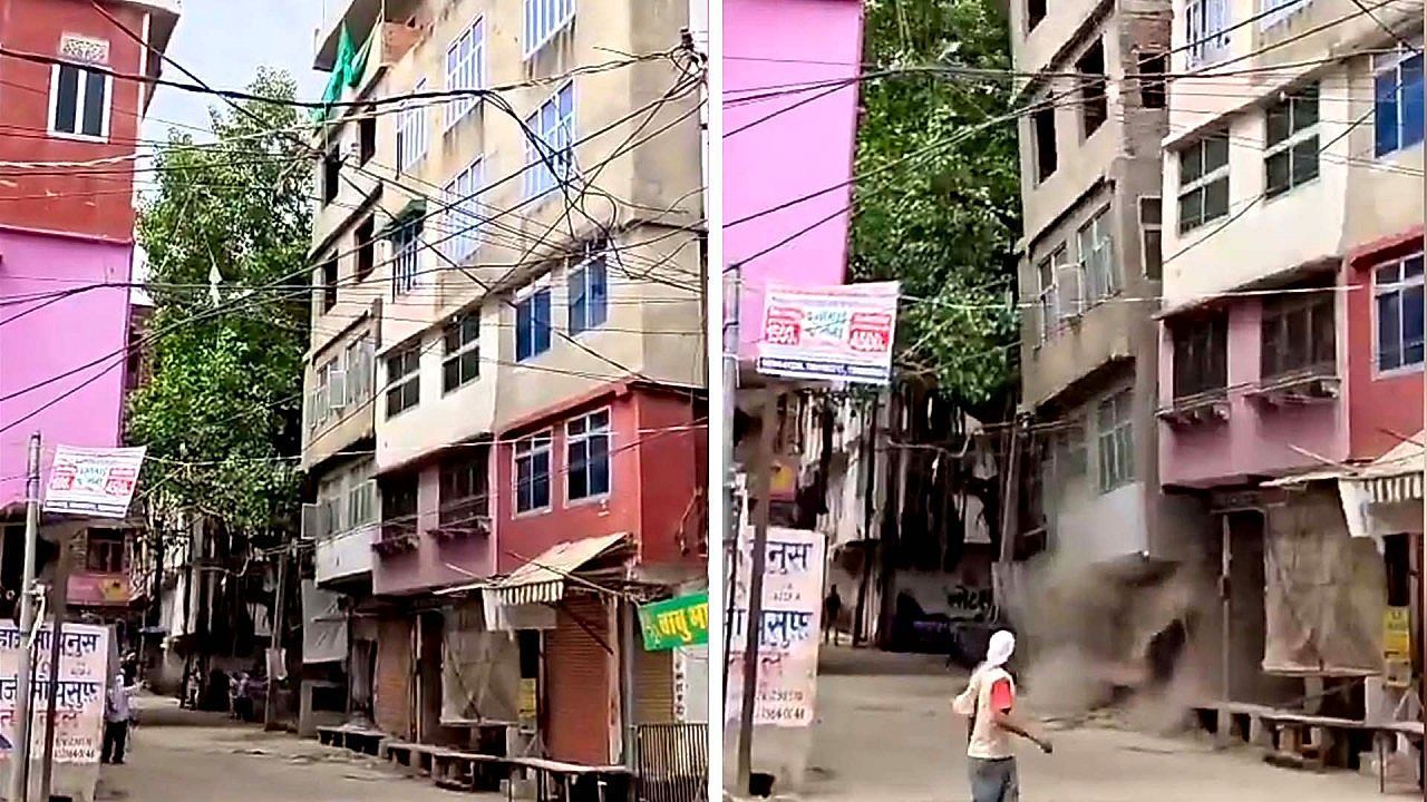 Video: Six-storey building collapses in massive dust cloud during demolition in India