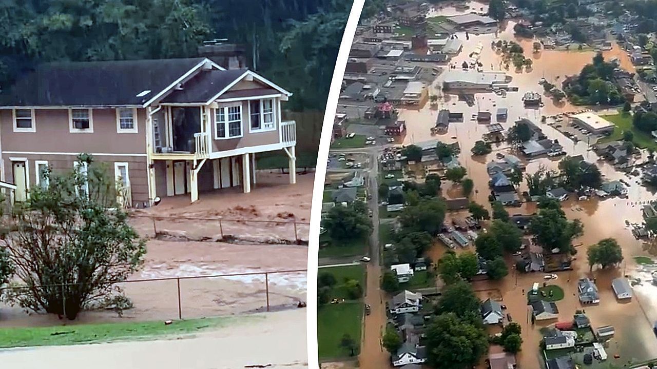 Video: Nationalgarde entsandt: Mehrere Vermisste nach Sturzfluten in West Virginia