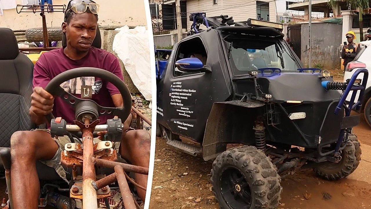 Video: Gar kein Schrott: Autodidakt in Lagos baut sich sein eigenes Auto