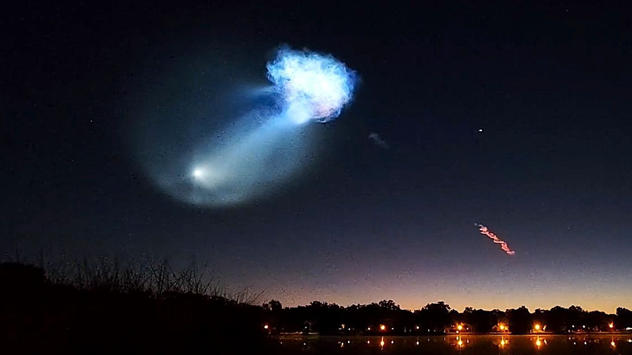 Watch: SpaceX rocket creates stunning 'space jellyfish' over Florida