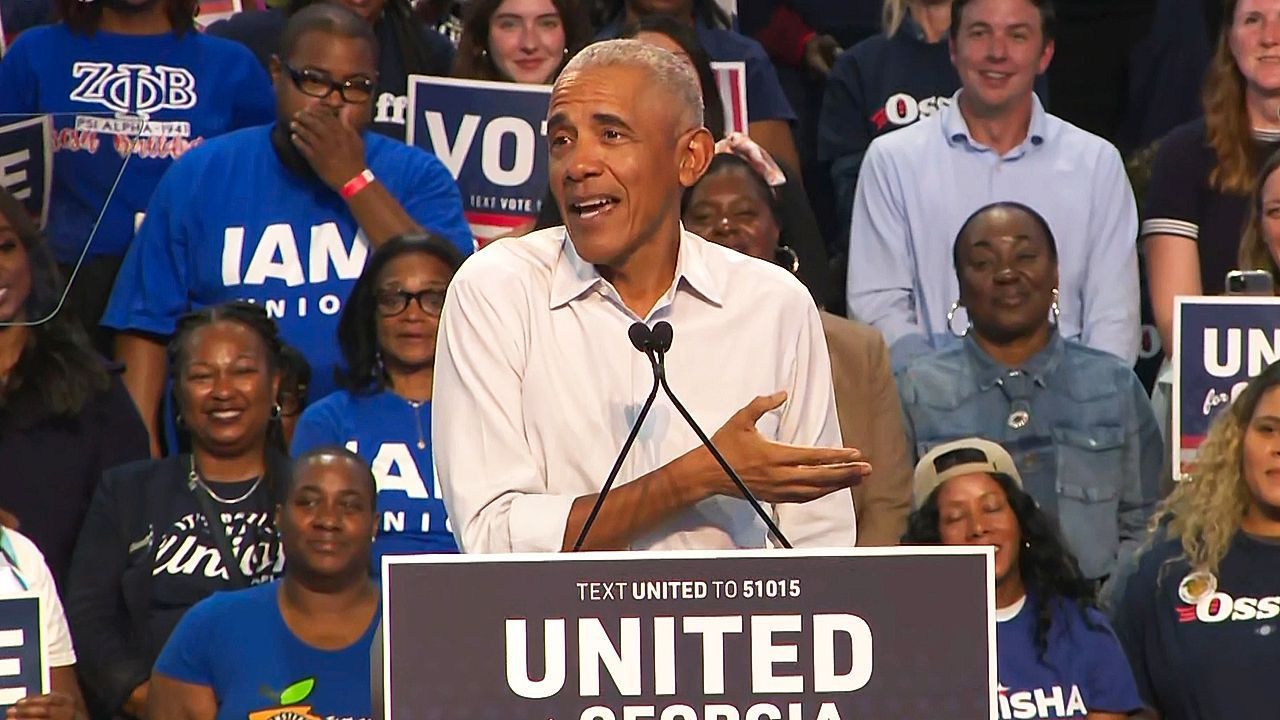 Obama says Trump was fine with Saddam comparison but furious about Cheesecake Factory