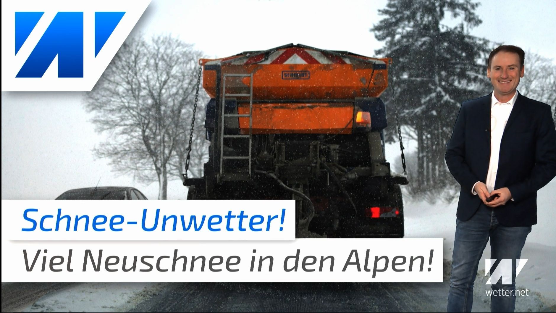 Schnee-Unwetter! Wo es überall schneit