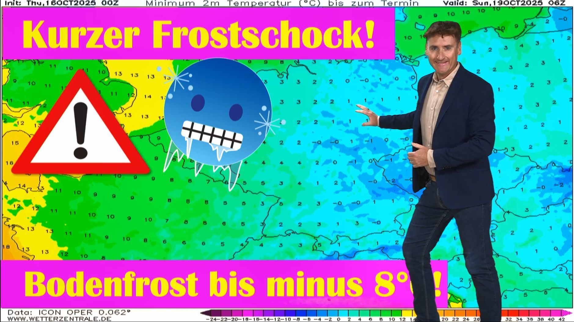Video: Frost-Schock für Deutschland: Plötzlich bis zu -8°C kalt! Diese Regionen trifft es besonders hart!
