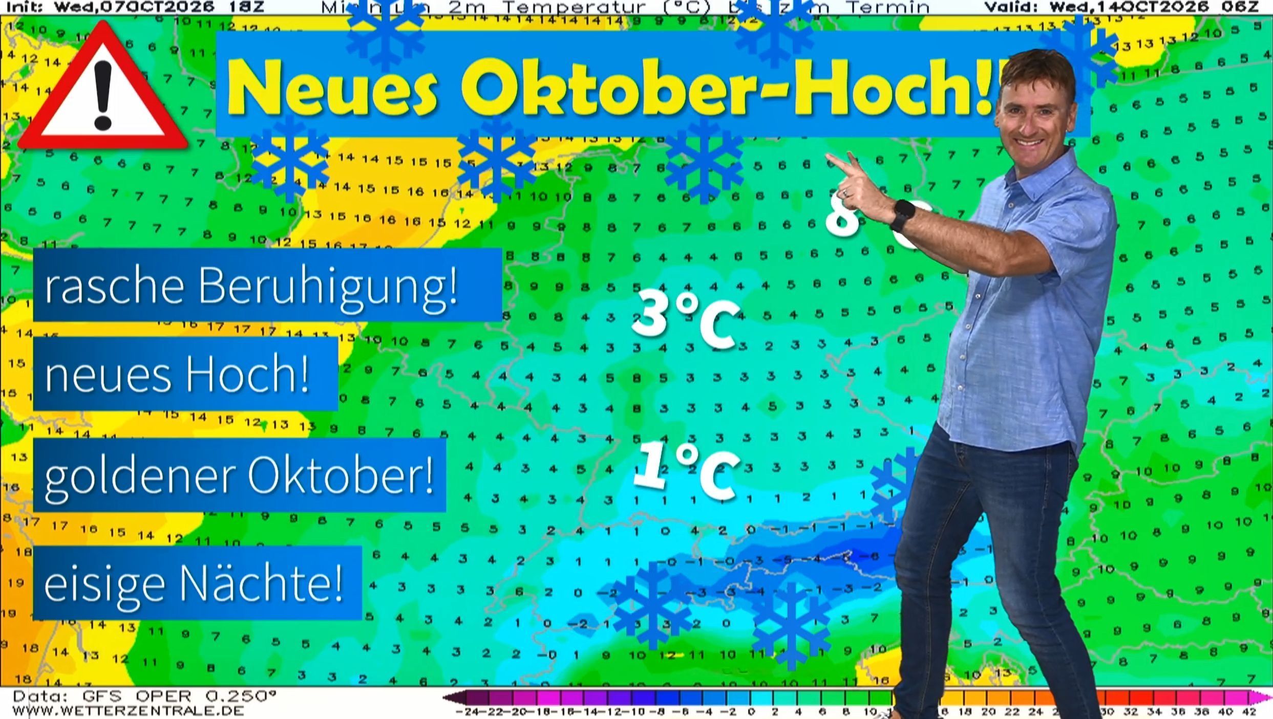 Video: 🍂 Comeback des Altweibersommers? Neues Hoch ab Sonntag bringt Sonne satt – trotz kalter Nächte ☀️