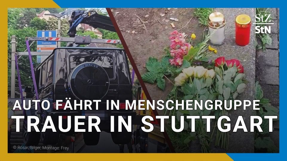 Trauer in Stuttgart nach schwerem Unfall