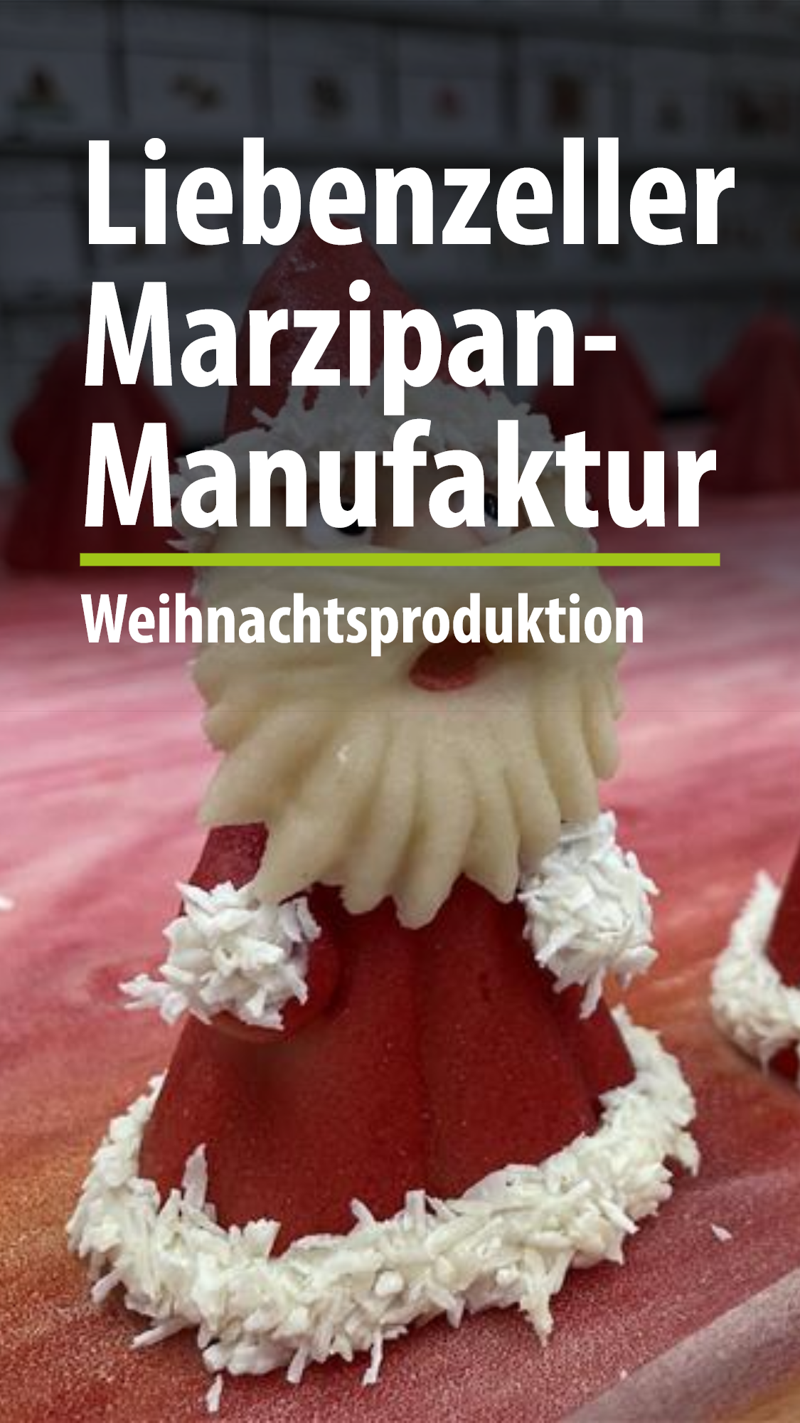 Christmas production at Bad Liebenzell Marzipan and Chocolate Manufactory