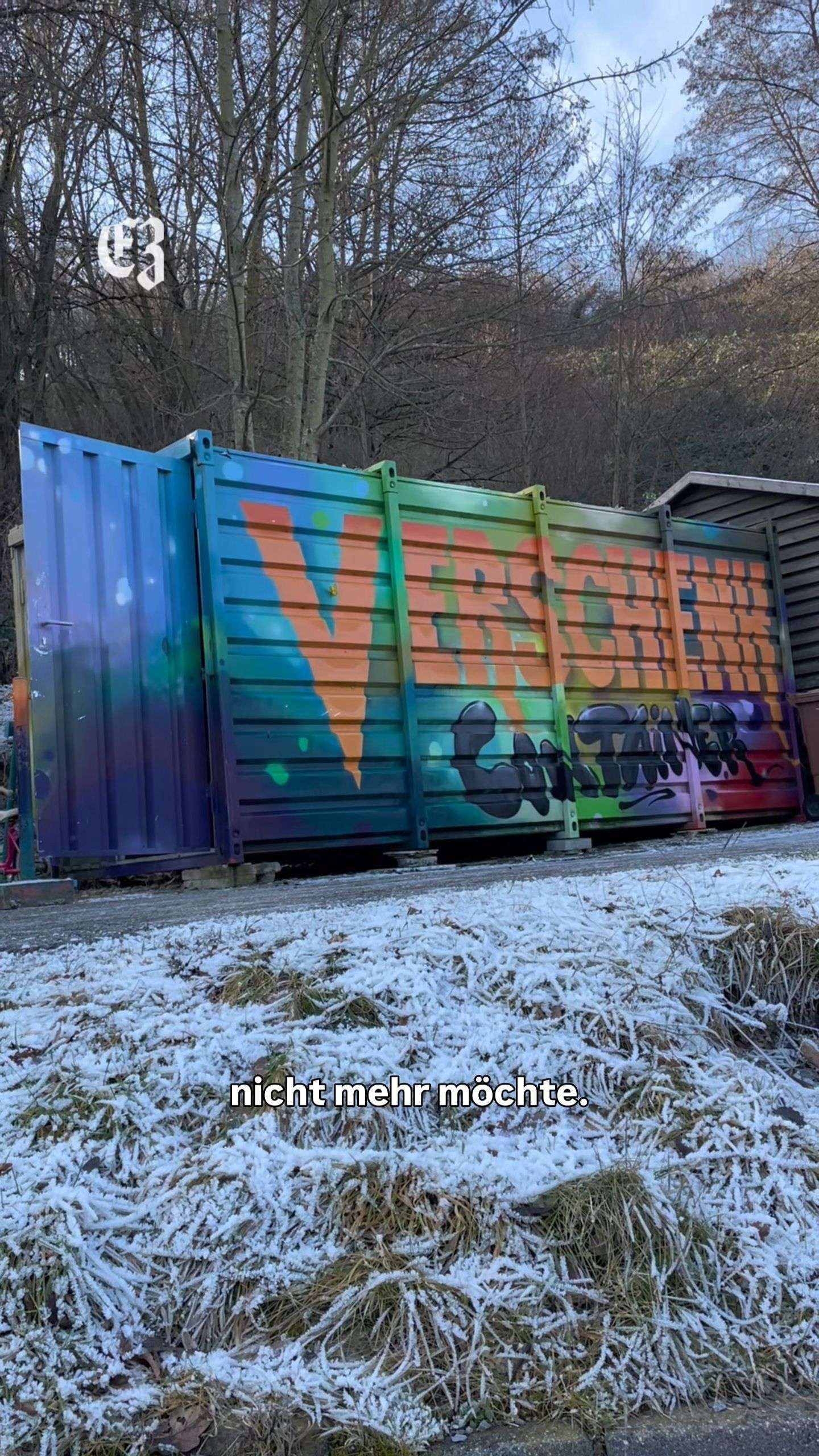 Video: Besonderer Verschenk-Container in Esslinger Müllstation