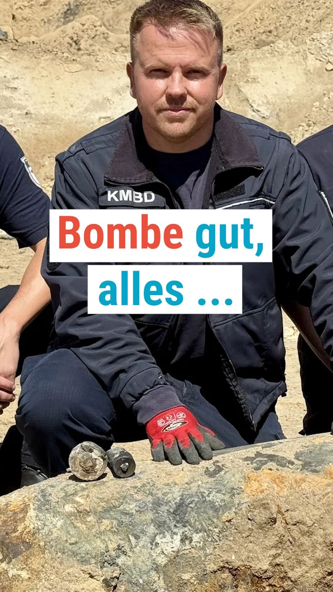 Video: Sprengmeister äußert sich zur Bombenentschärfung