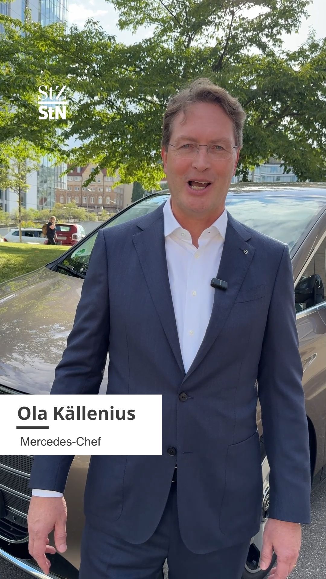Video: So reagiert der Mercedes-Chef auf die "Ola raus"-Rufe