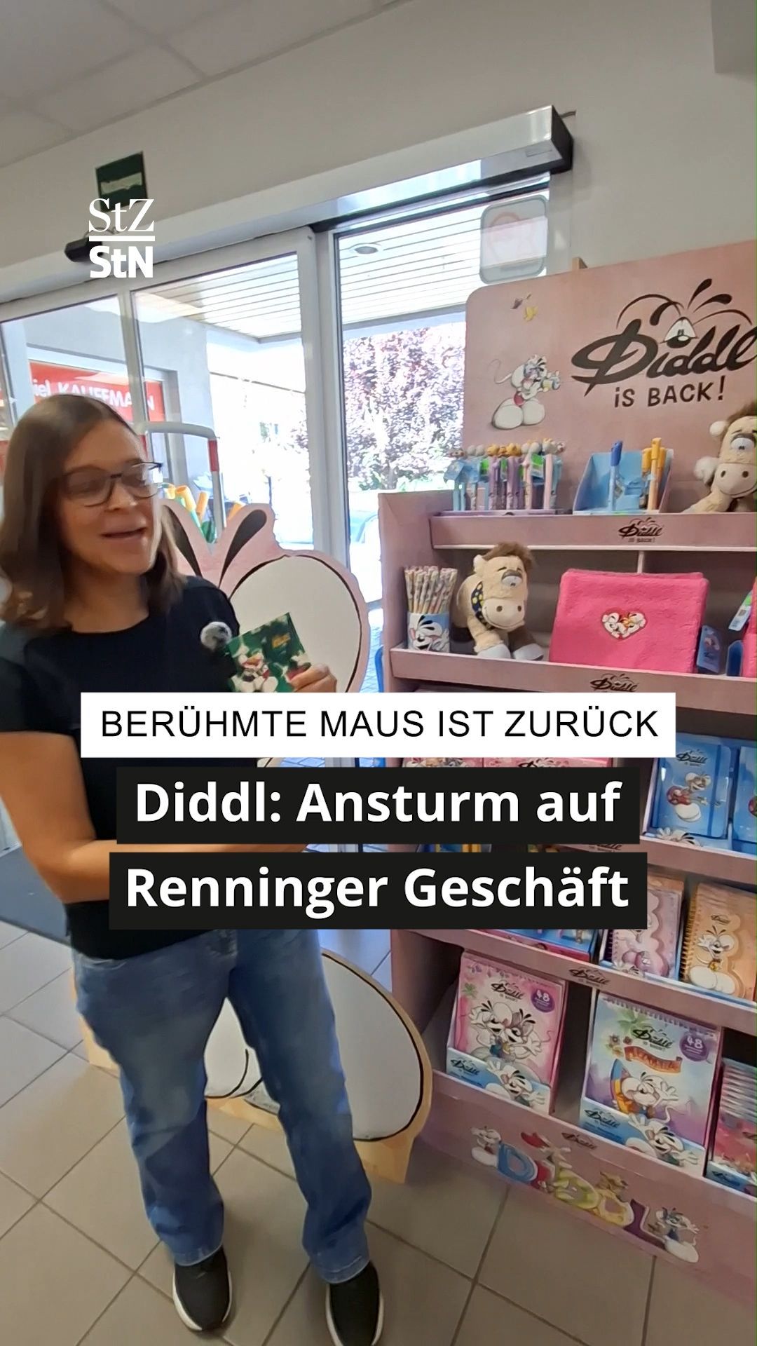 Video: Ansturm auf die Diddl-Maus: „Die Hälfte ist schon ausverkauft“