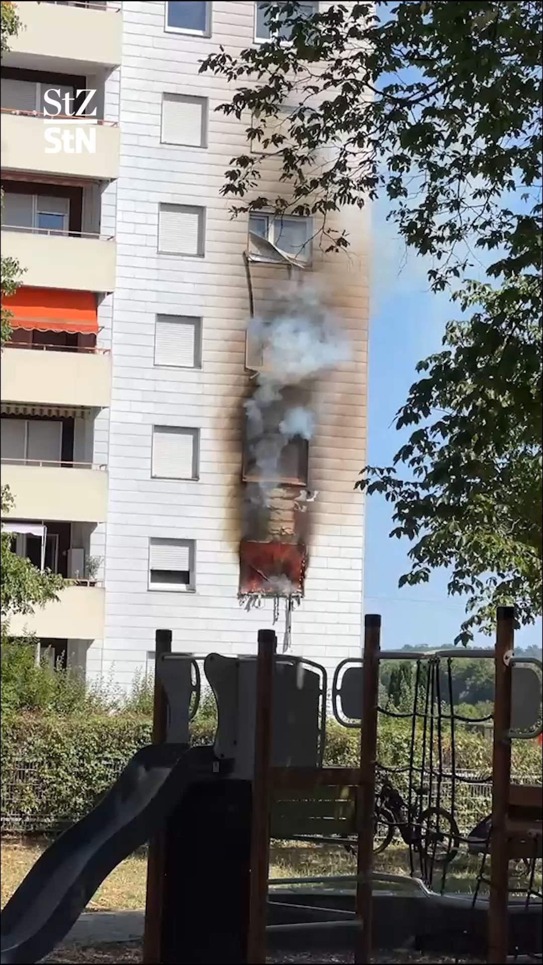Video: Brand in Daggersheim