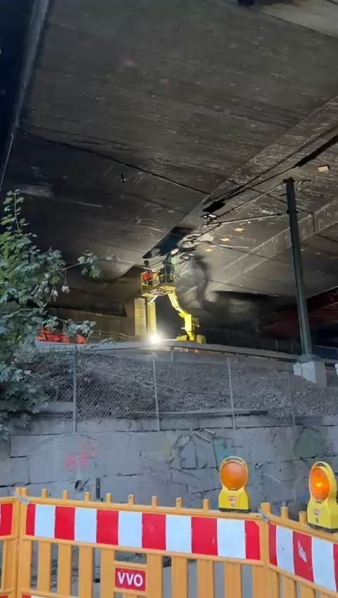 Video: Bauarbeiten an der Adenauerbrücke in Ulm