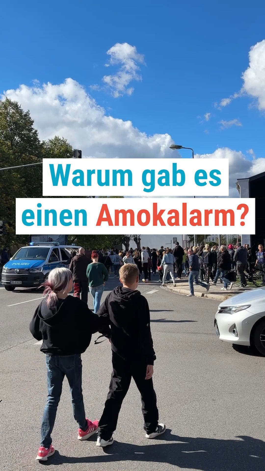 Video: Nach Amokalarm an Gymnasium in Weißwasser