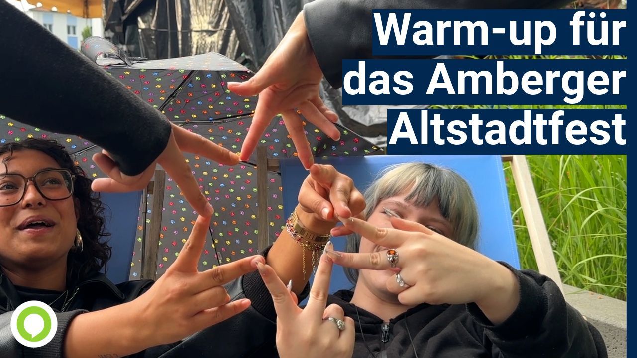 Warm-up für das Amberger Altstadtfest
