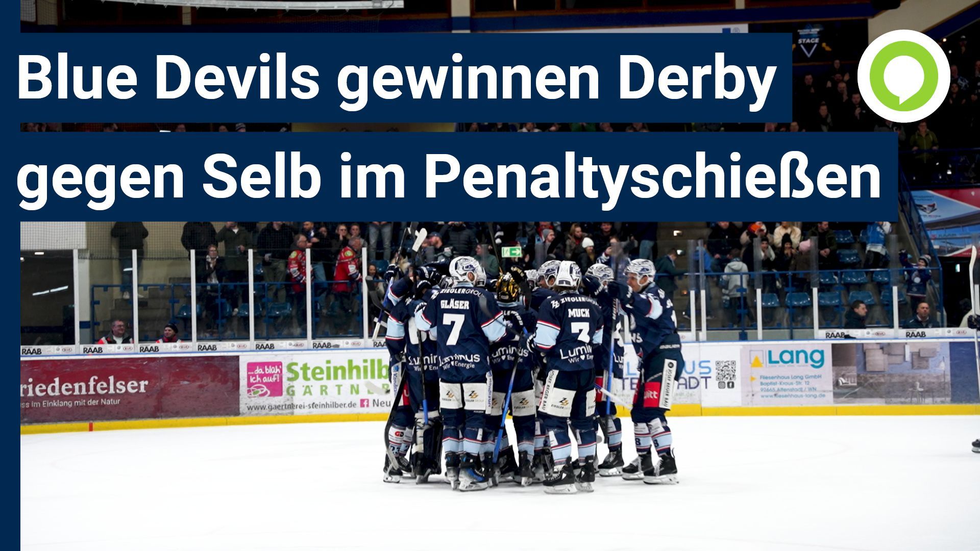 Blue Devils gewinnen Derbysieg gegen Selber Wölfe mit 5:4 im Penaltyschießen