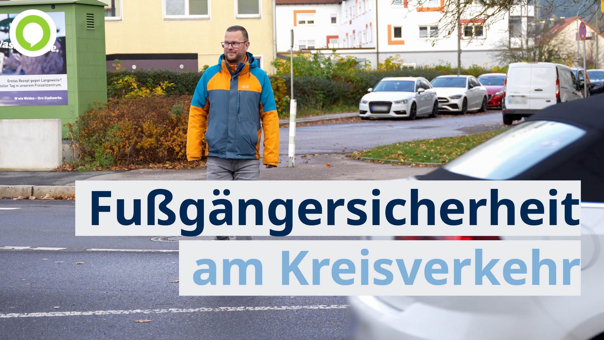 Video: "So fährt Weiden": Kein Kreisel, dafür mehr Sicherheit für Fußgänger beim Kepler-Gymnasium