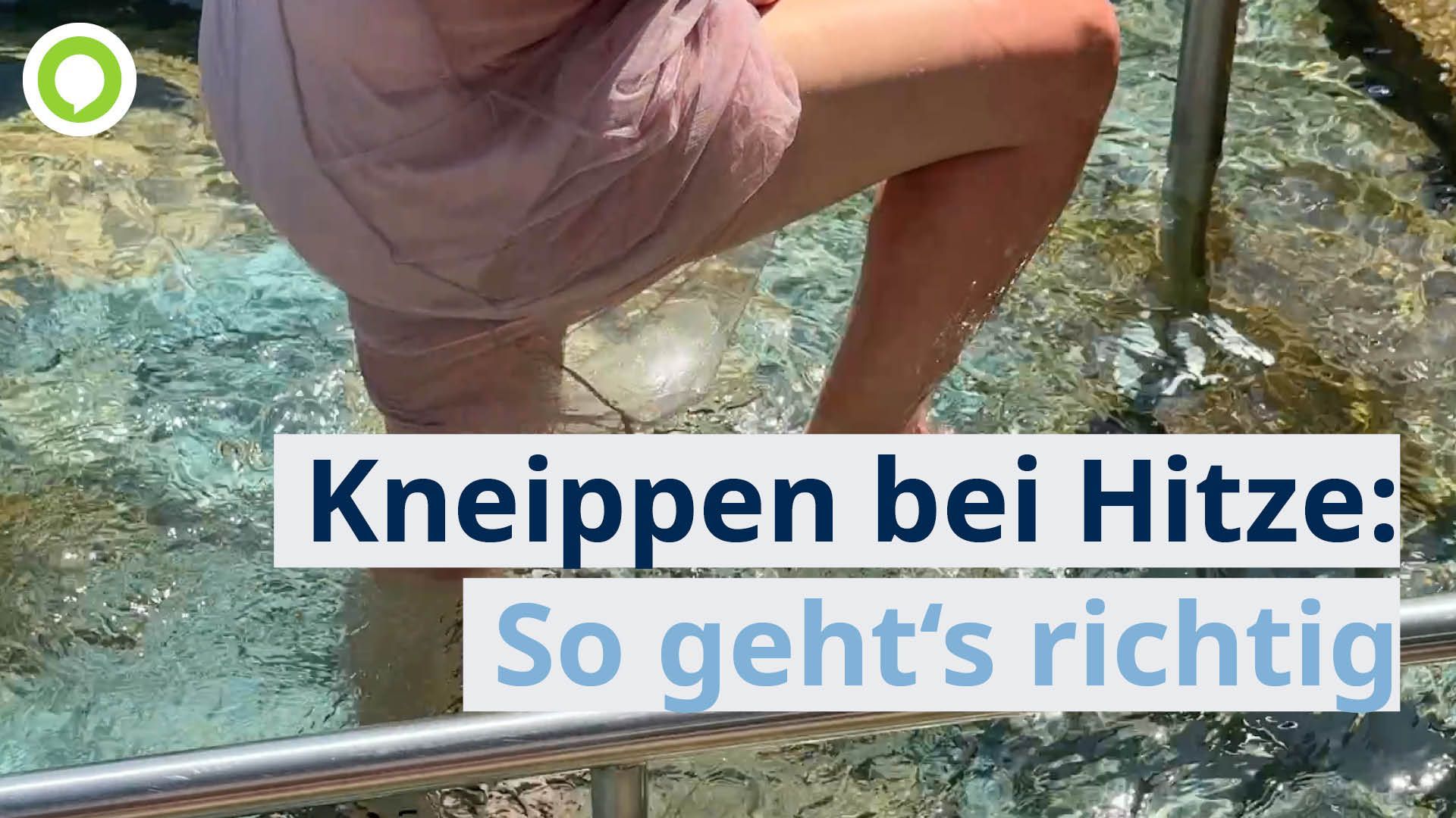 Video: Hitze-Tipp: Ab ins Kneipp-Becken – aber richtig