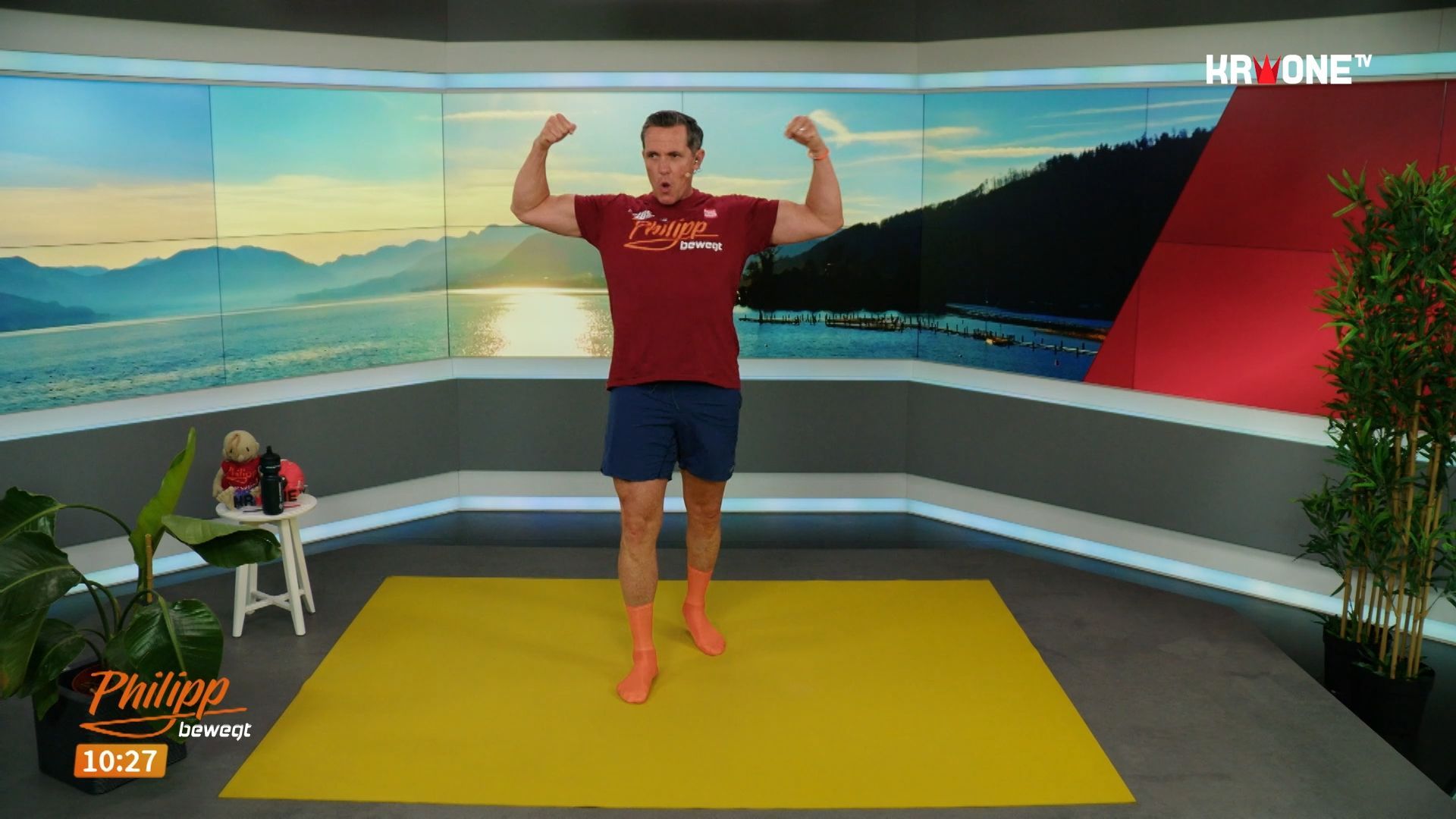 Philipp motivates us to participate: Let's move!