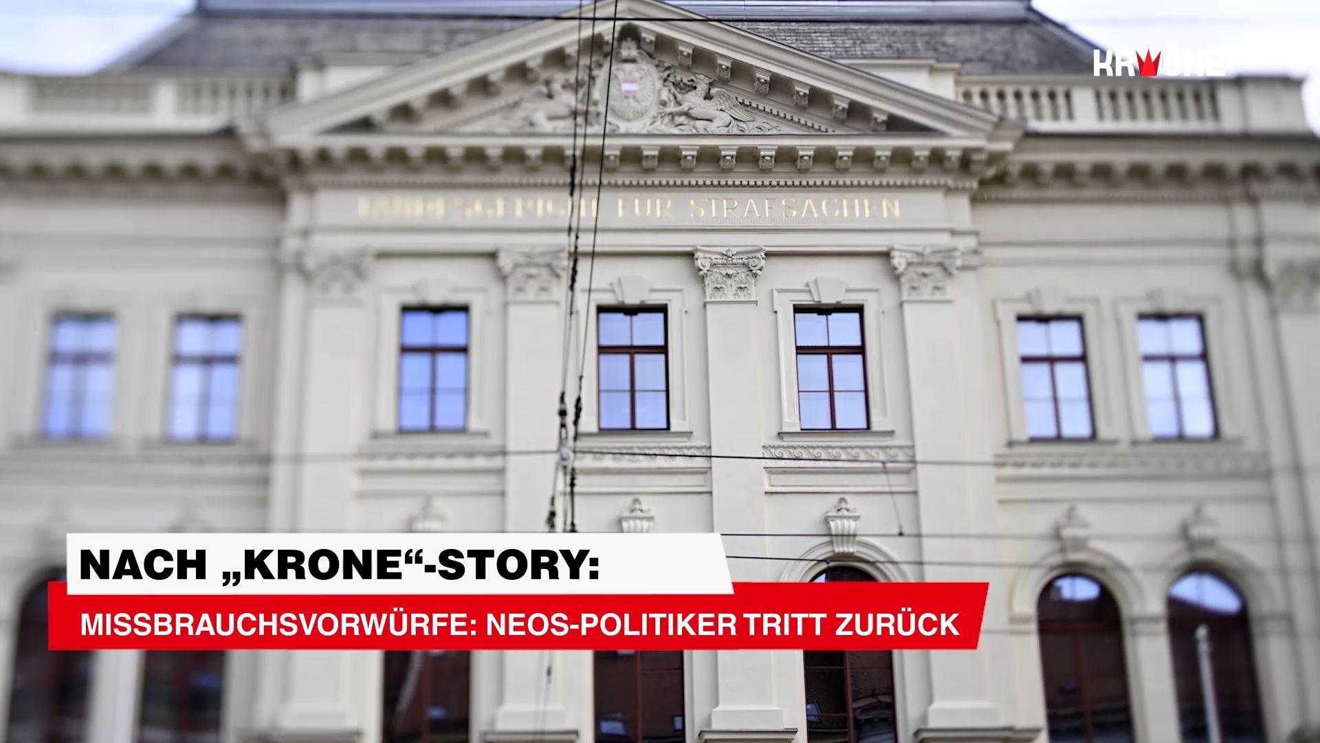 Video: Missbrauchsvorwürfe: NEOS-Politiker tritt zurück