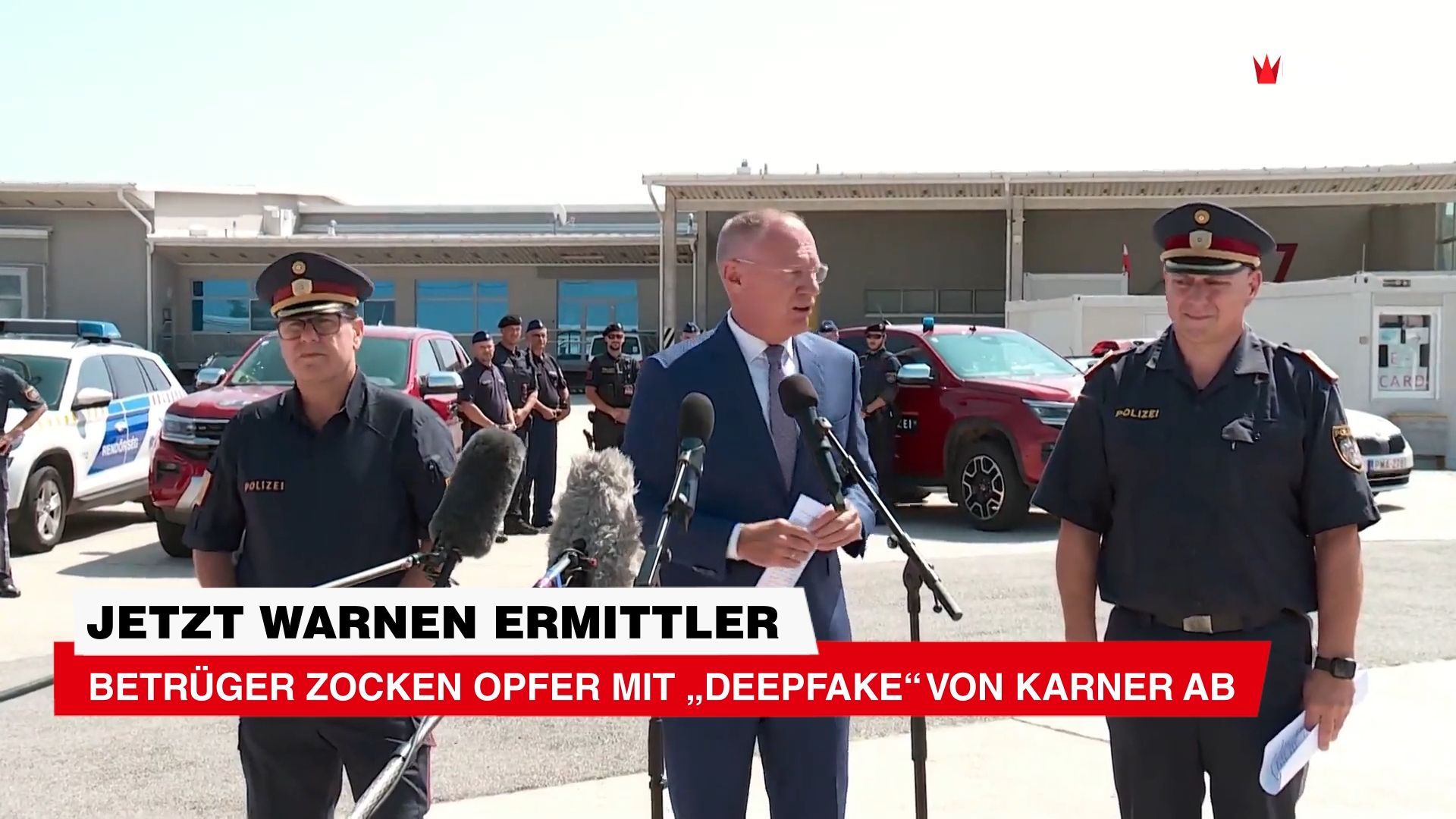 Video: Betrüger zocken Opfer mit „Deepfake“ von Karner ab