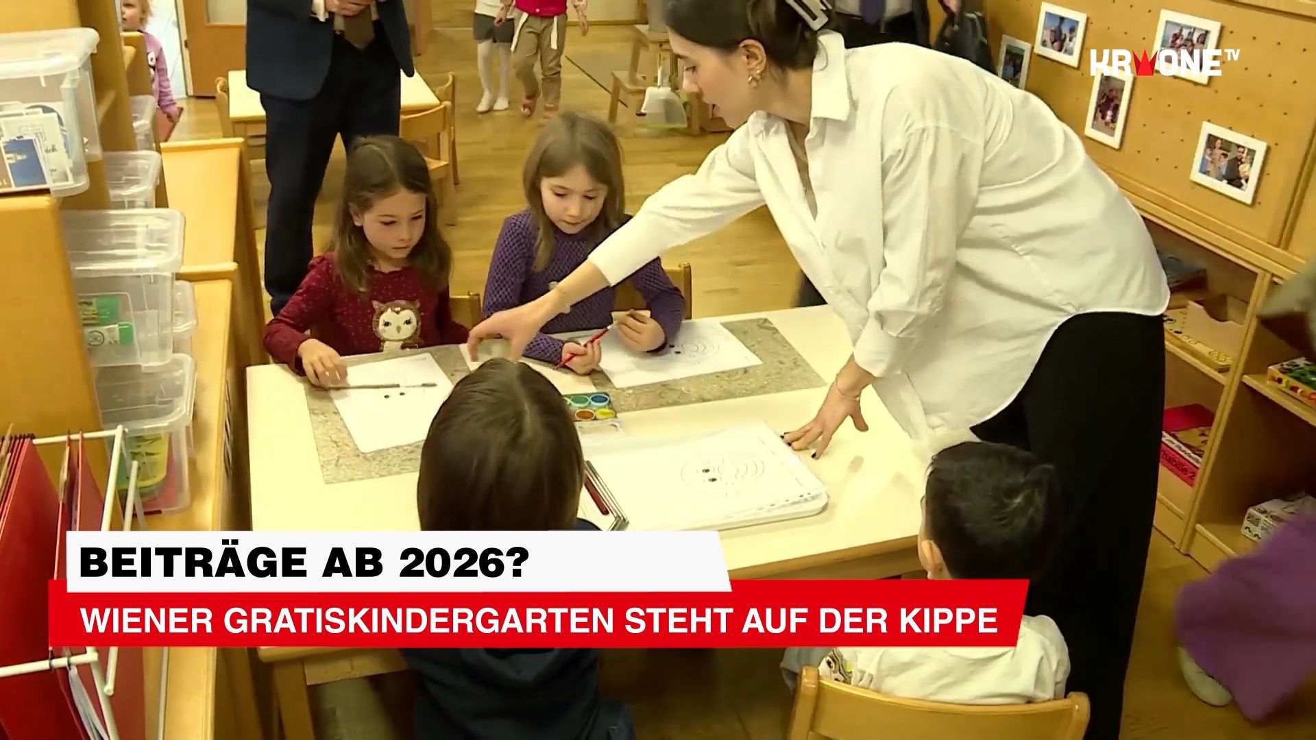 Video: Wiener Gratiskindergarten steht auf der Kippe