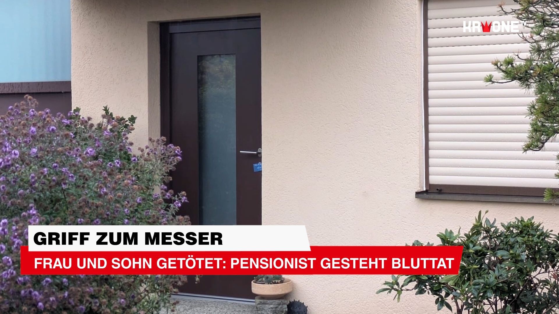 Video: Frau und Sohn getötet: Pensionist gesteht Bluttat