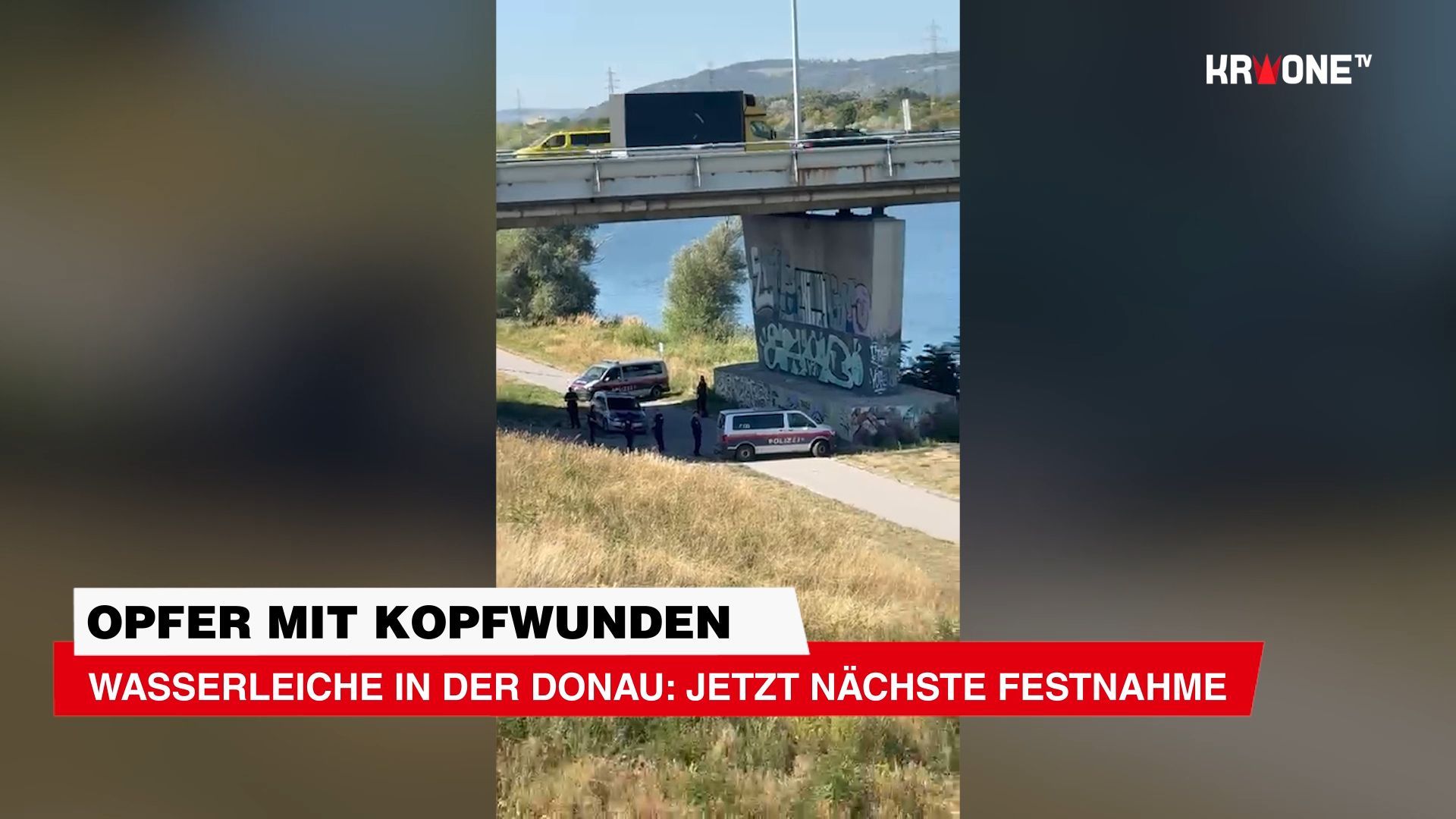 Video: Wasserleiche (mit Kopfwunde) in der Donau: Jetzt nächste Festnahme