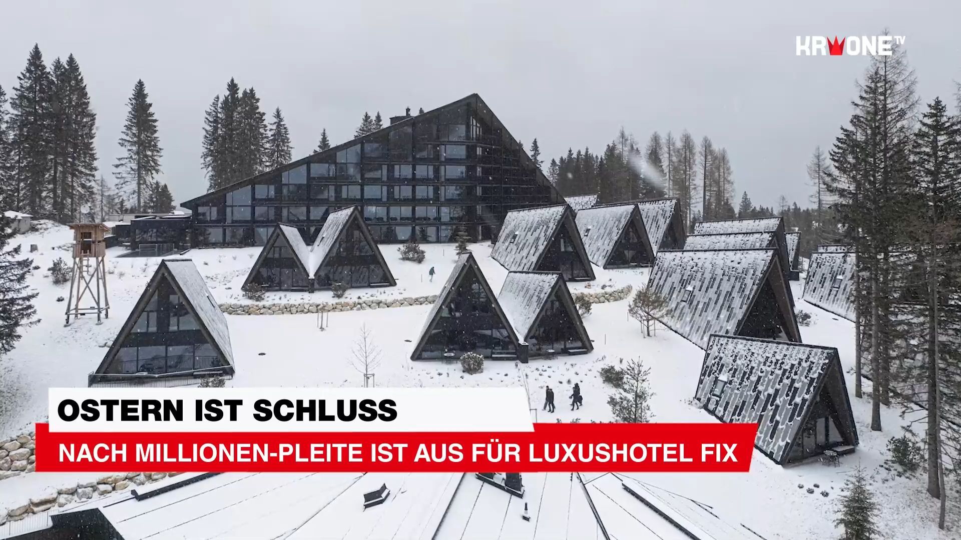 Video: Ostern ist Schluss - Nach Millionen-Pleite ist Aus für Luxushotel fix