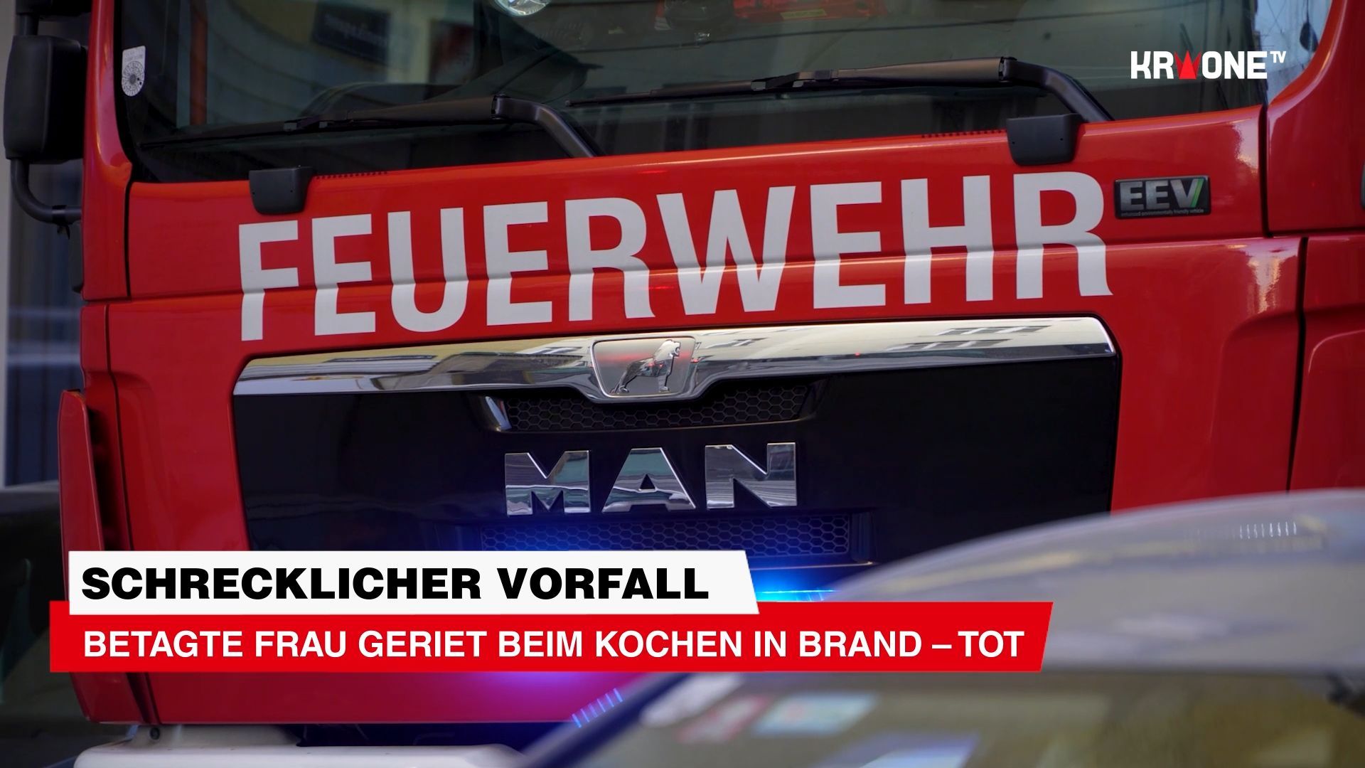 Video: Schrecklicher Vorfall - Betagte Frau geriet beim Kochen in Brand – tot