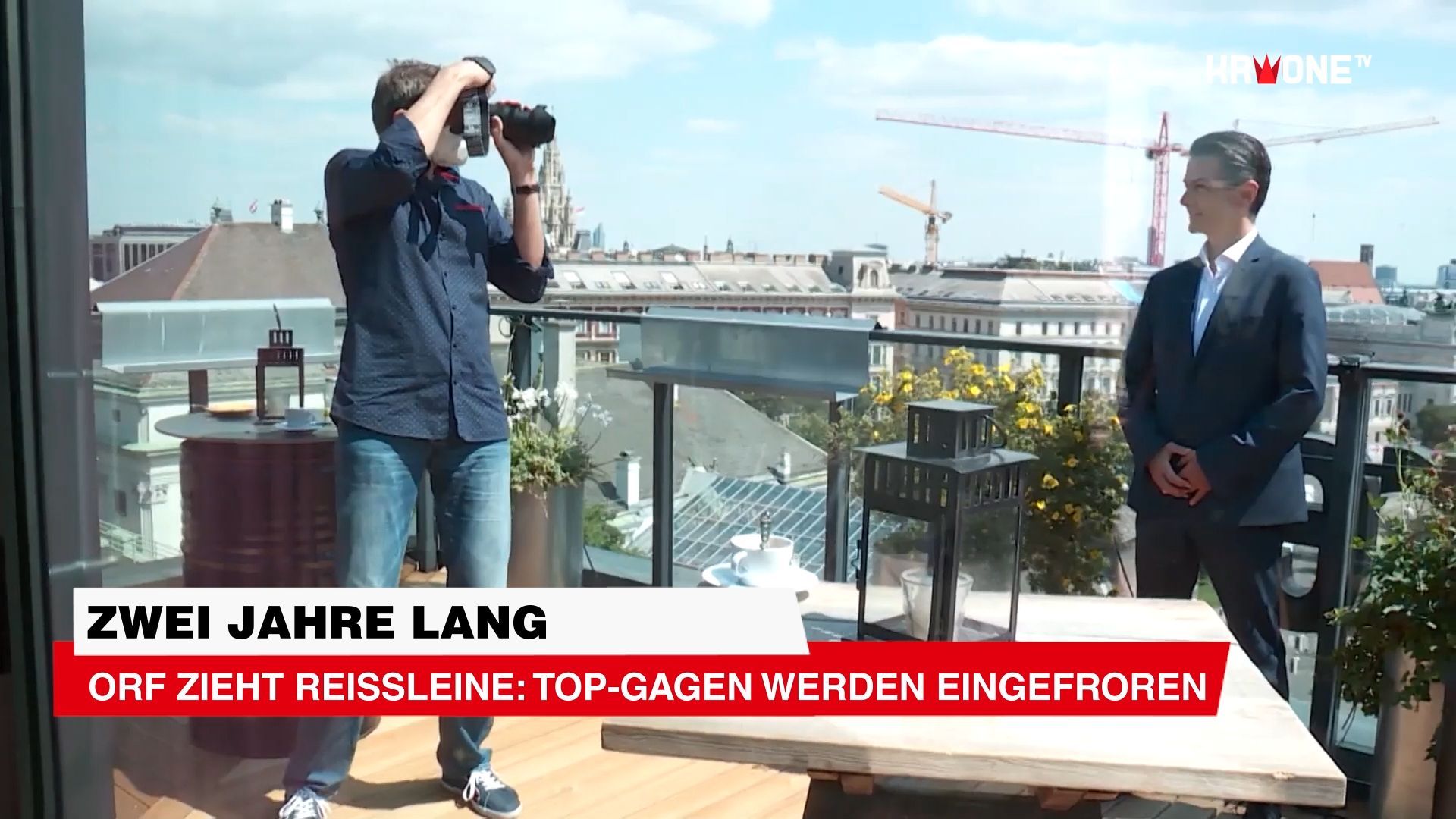 ORF pulls the emergency brake: Top salaries are frozen