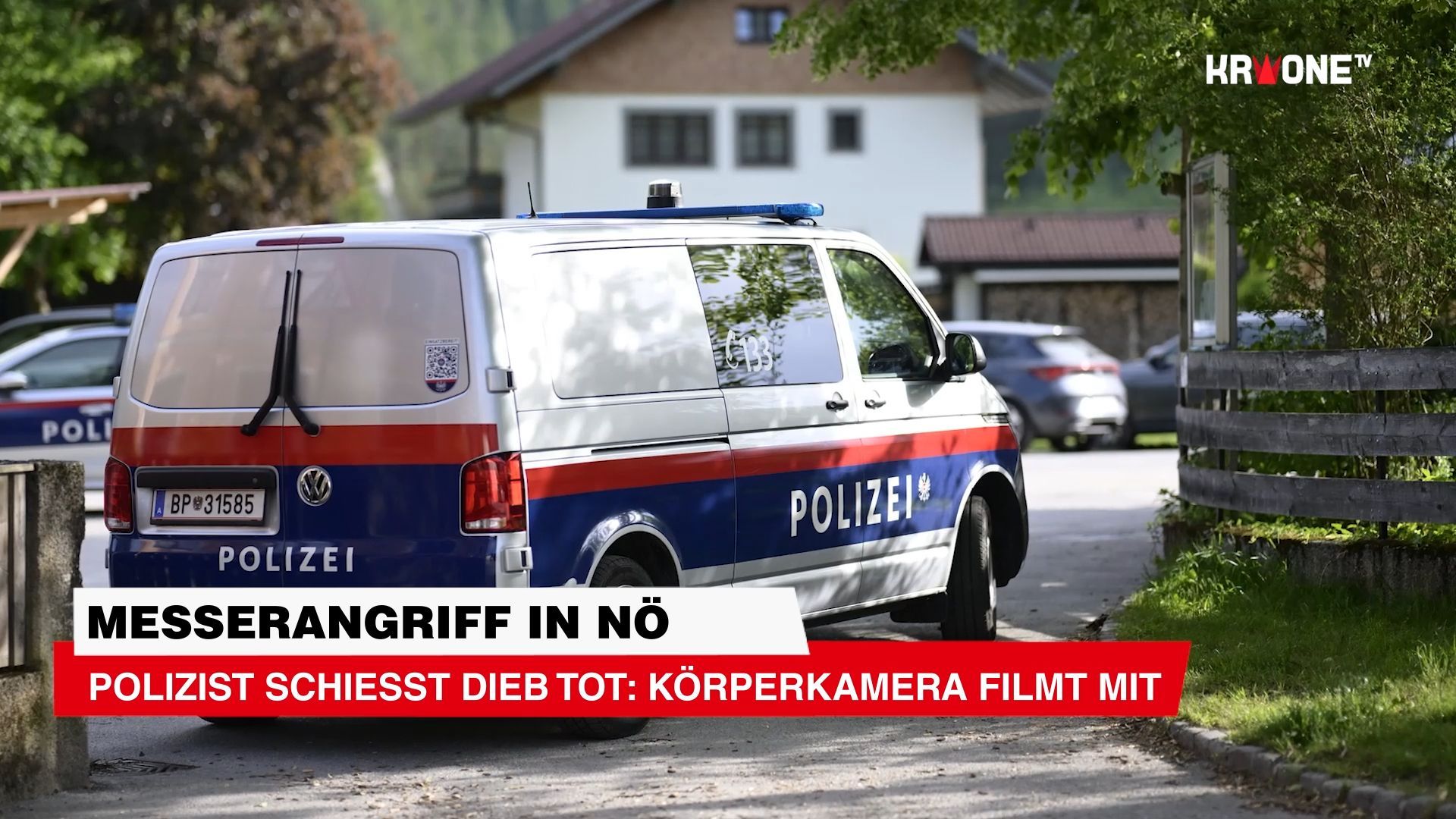 Video: Polizist schießt Dieb tot: Körperkamera filmt mit